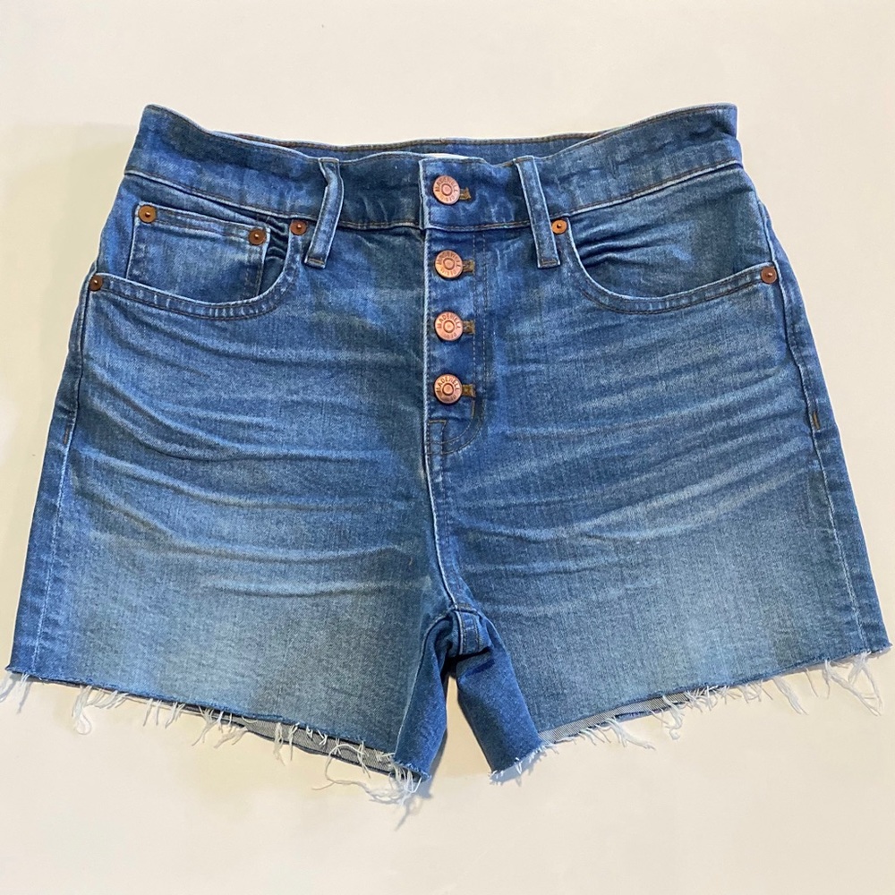 Madewell High Rise Denim Short
